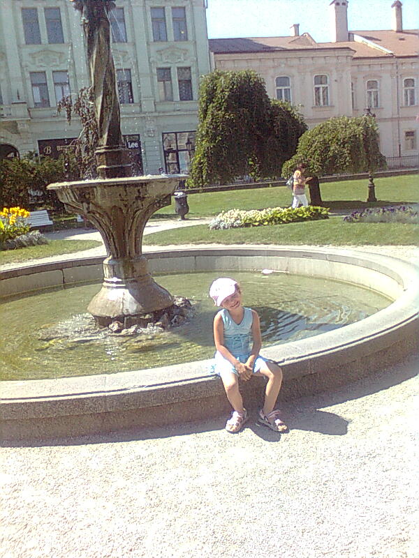 Malá fontana v Košiciach
